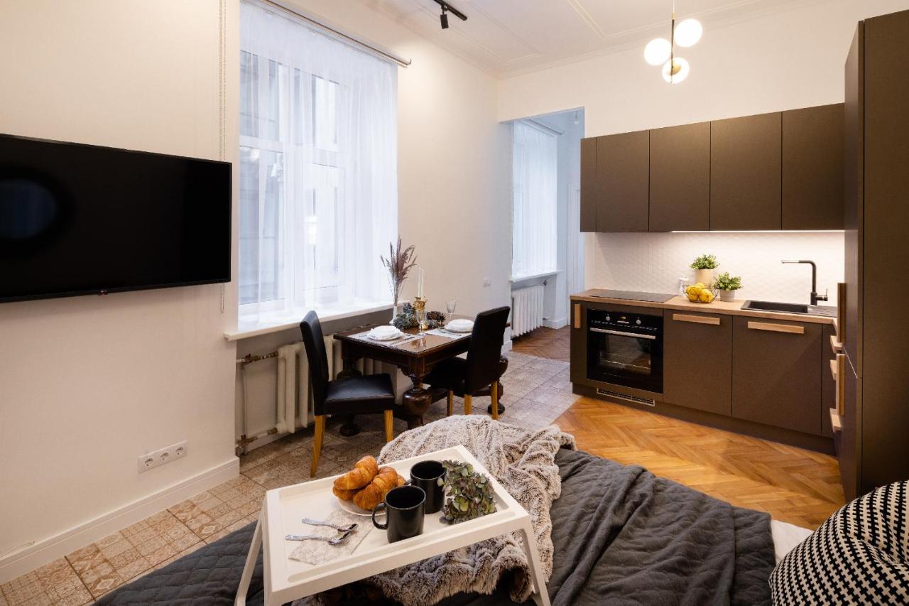 Brivibas House Design Apartments In City Center Riga Exterior foto
